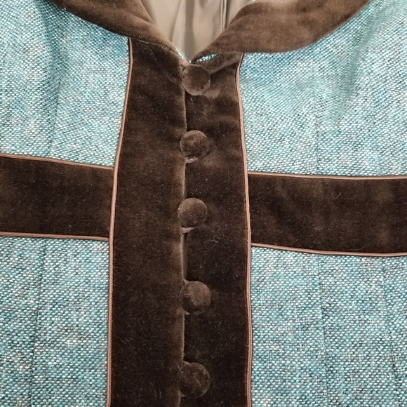 Nanette Lepore Wool Blend Pantsuit Tweed Sz 2-4 - Picture 4 of 8